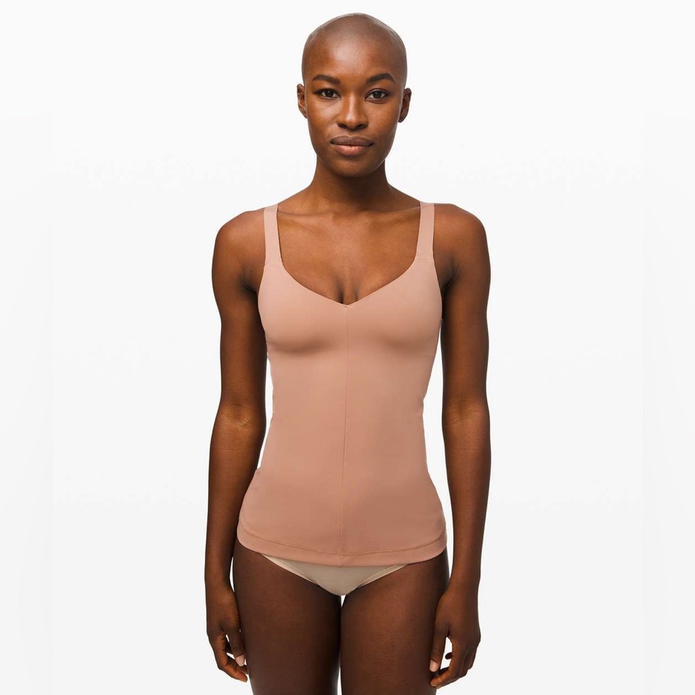 Lululemon Simply Sleek 2-in-1 Tank, Dusty Bronze